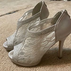 Lace heels